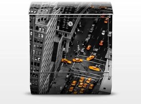 Poštová schránka Taxi svetlá Manhattanu