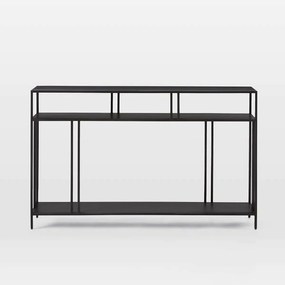 Dekoratívny stolík Venedik Black