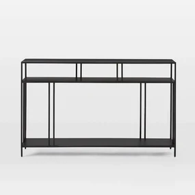 Dekoratívny stolík Venedik Black