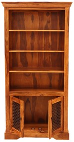 furniture-nabytek.cz - Knižnica na knihy 100x45x200 z masívu palisander