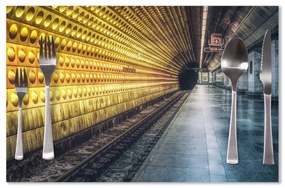 Sablio Prestieranie Pražské metro: 40x30cm