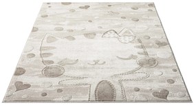 Dekorstudio Detský koberec MARA 720 Mačička Rozmer koberca: 160x230cm