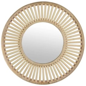 Eglo 425037 - Nástenné zrkadlo MITSUKE pr. 40 cm bambus