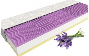 MPO LEVANDULA COMFORT pamäťový ortopedický matrac (2ks) 80x195 cm Prací poťah Medico