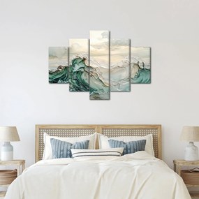 Obraz - 3D abstrakcie mora (150x105 cm)