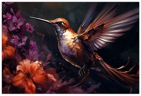 Obraz - Kolibrík (90x60 cm)