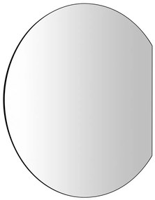 Sapho Sapho, DARA CUT LED podsvietené zrkadlo 20W, ø 100x90cm, vykurovacia fólia, 30562CI