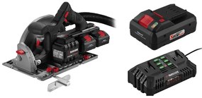 Parkside Performance®  Aku ručná kotúčová píla Pphksa 40- Li A1 + Smart akumulátor 20 V/4 Ah + Dvojitá nabíjačka na akumulátor 20 V/4,5 A  (800010735)