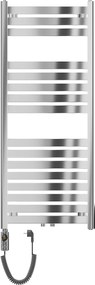 Mexen Uran, elektrické vykurovacie teleso 1200 x 500 mm, 600 W, chrómová, W105-1200-500-2600-01