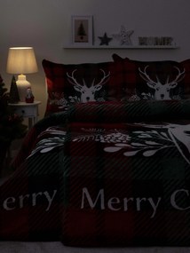 Predĺžené obliečky mikroplyš Exclusive – Merry Christmas