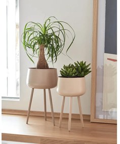Kovový stojan na kvety ø 15 cm (výška 28 cm) Apia – Kave Home