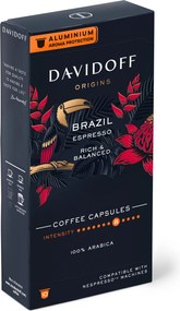 DAVIDOFF CAFÉ ORIGINS Brazil Espresso - 10 kapsúl