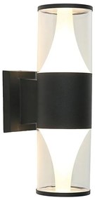 Prezent 12104 - LED Vonkajšie nástenné svietidlo SERA 2xLED/7W/230V 4000K IP54