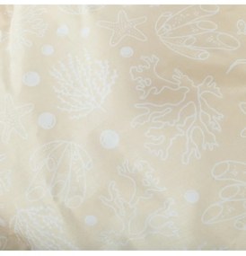 Obliečky bavlnené Sea krémové EMI