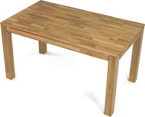 Jedálenský stôl 140x80 cm DS-H140 DUB dub
