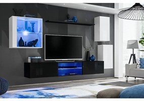 Obývacia Stena Switch Xxiii Biely/Čierna