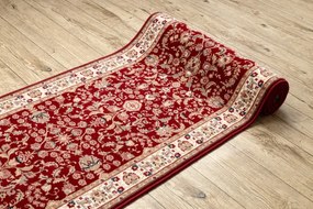 Behúň NAIN 144 51066 Ornament / Kvety, bordový / béžový