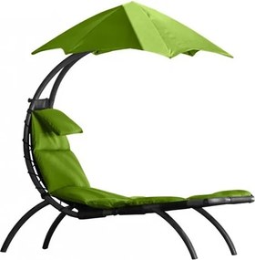 Vivere Záhradné lehátko Dream Lounger Zelená