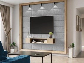 Čalúnený nástenný panel Pag 60x30, Farba čalúnenia:: Abriamo 06