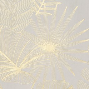 ZATEMŇOVACÍ ZÁVES NA KRÚŽKOCH ARIA 135X250 CM LISTY