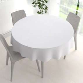 Biante Dekoračný okrúhly obrus Monako PM-126 Drobný nopkový vzor biely Ø 80 cm