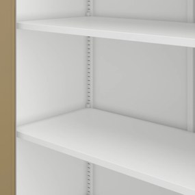 Skrinka na dokumenty biela/zlatý dub: Eco Design JAN H