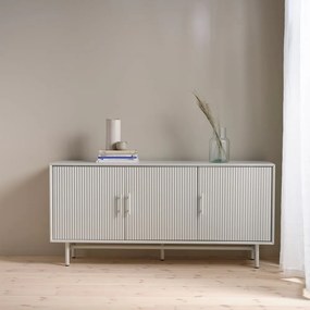 Sivá komoda 160x75x45 cm Palma – Unique Furniture