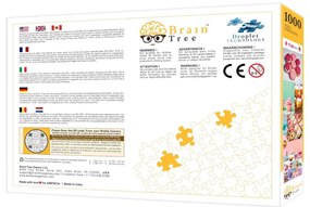 Brain Tree Puzzle Tortičky Cupcakes 1000 dielikov