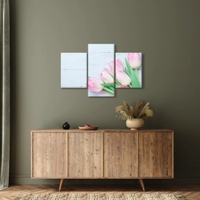 Obraz - Kytica tulipánov (90x60 cm)