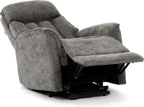 Polohovacie kreslo sivé, elektrické TV-H9727 GREY2