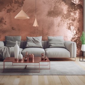 Závesné svietidlo Capital, 1x medené kovové tienidlo, (fi 17cm), b