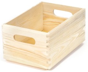 Úložný box z borovicového dreva Compactor Custom, 30 × 20 × 14 cm