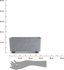 Truhlík s nožičkami Salvia 28,5x17 cm - výber z 8 prevedení