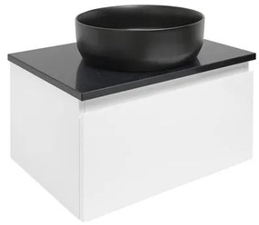 Kúpeľňová skrinka s krycou doskou SAT B-WAY 59x30x45 cm biely lesk BWAY60WTK, 1 ks