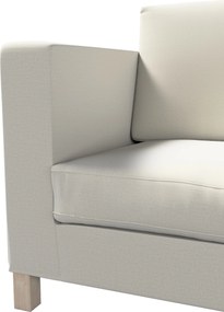 Poťah na sedačku Karlanda  (pre 3 osoby,nerozkladacia,krátky) farba produktu sivá látka zamatová