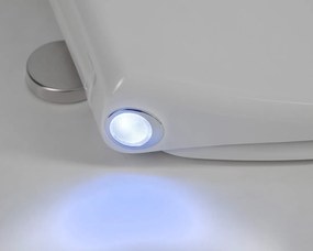 Sapho Sapho, PHARO WC sedátko s LED osvetlením, Soft Close, Easy Take, biela, WX1315