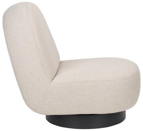 Béžové otočné kreslo Eden – Zuiver