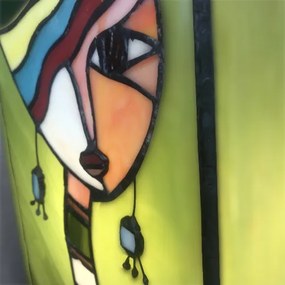 Vitráž Italy design lampa Tiffany ETNO