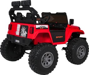 Ramiz Extrémne športové vozidlo 4x4 s premenlivou veľkosťou červené