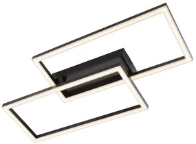 Brilliant - LED stropné svietidlo JORVIC LED/21W/230V 29x60 cm čierna