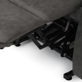 Polohovacie kreslo čierne, elektrické TV-L8904 BK3