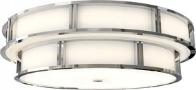 Elegantná chrómová lampa stropné svietidlo Piano Pl Cromo 80 cm 6x E27 obývacia izba