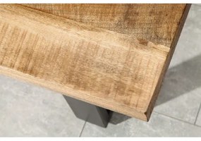Lavica 38666 170cm Masív drevo Mango prírodná  - Komfort-nábytok