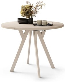 Rozkladací jedálenský stôl ARTUR béžový