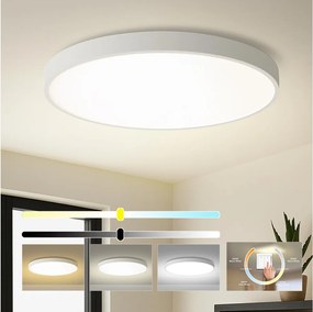 Brilagi - LED stropné svietidlo POOL LED/128W/230V 3000/4500/6000K pr. 100 cm biela