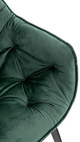 Stolička Tanna - zamat - Zelená