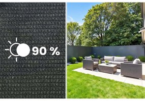 Tieniaca sieť 1,2x50m 140g/m2 + 50 svoriek PLONOS 454110 - sivá