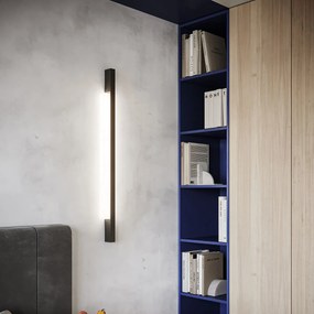 Nástenné LED svietidlo Sappo l, 1x LED 25w, 3000k, b