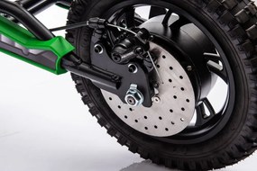 LEAN CARS Elektrická motorka krosová A9901 36V, zelená