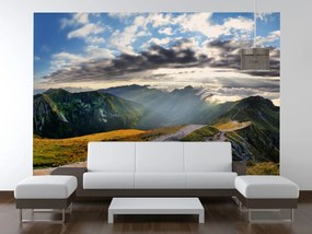 Gario Fototapeta Krásna horská panoráma Veľkosť: 200 x 135 cm, Materiál: Samolepiaca